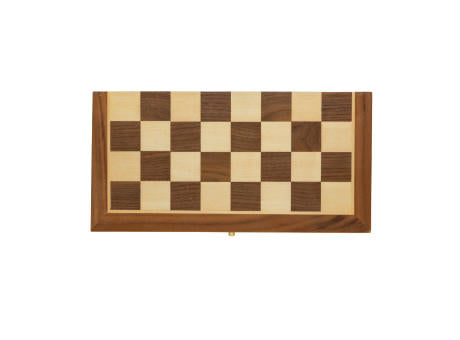 Faltbares Schachspiel aus Holz