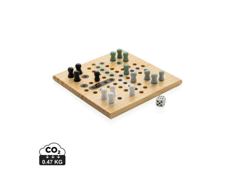Claire Ludo-Spiel aus Holz