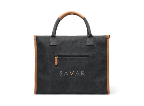 VINGA Bosler Büro-Tasche aus RCS recyceltem Canvas