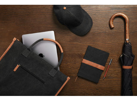 VINGA Bosler Büro-Tasche aus RCS recyceltem Canvas