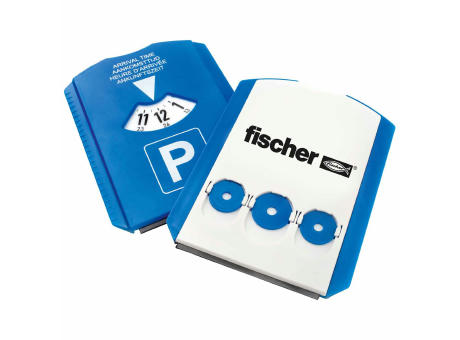 Parkscheibe TRIO, 3 Chips inkl. 4c Digitaldruck