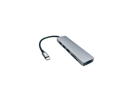 Multihub TYP-C Silber