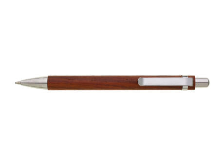 DIMEL WOOD BLACK Kugelschreiber aus Holz