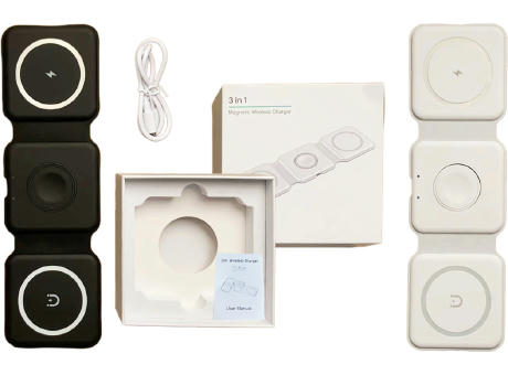 3 in 1 faltbare Ladestation