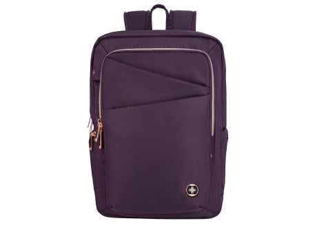 SwissDigital Design KATY ROSE Purple Backpack | Massage