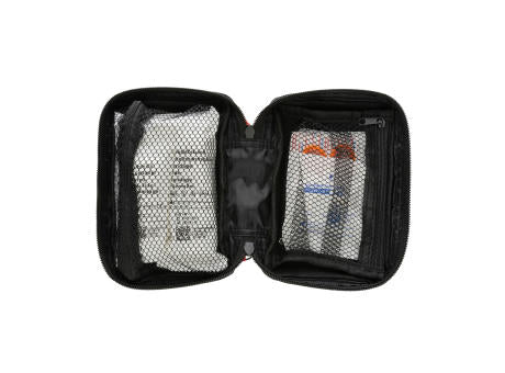 Erste-Hilfe-Set in RCS recycelter Nubuk-PU Tasche
