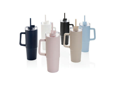 Tana Becher aus RCS recyceltem Kunststoff mit Griff 750ml
