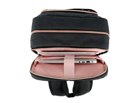 SwissDigital Design KATY ROSE Black Platinum Backpack