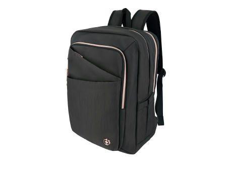 SwissDigital Design KATY ROSE Black Platinum Backpack