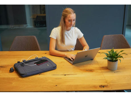 SwissDigital Design BOLLIGEN Black 14" Laptop Sleeve