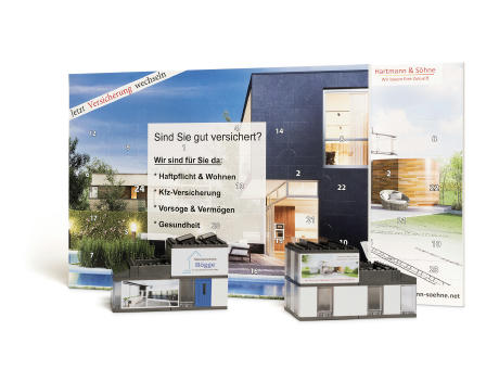 Adventskalender "Haus", Standardmotiv