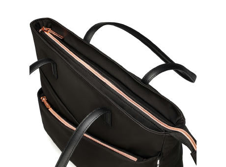 Swissdigital Design KATY ROSE NG Black Tote Bag | LED