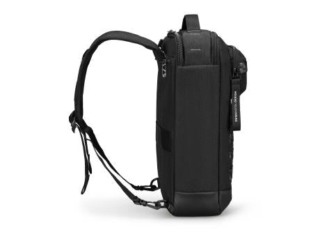 Swissdigital Design BERG Black Hybrid Briefcase