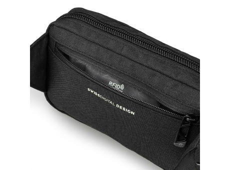 Swissdigital Design BERG Black Sling Bag
