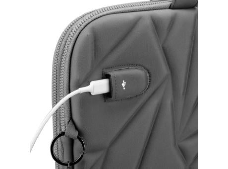 SwissDigital Design Vacallo Light Gray 14 Laptop Sleeve