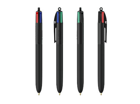BIC® 4 Colours Soft with Lanyard