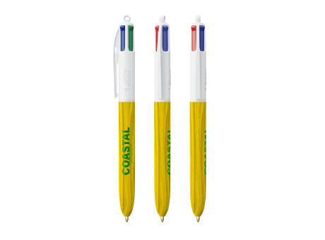 BIC® 4 Colours Wood Style with Lanyard