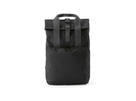 Warsaw 20L Rucksack aus rPET.Roll-Top- und Schnallenverschluss