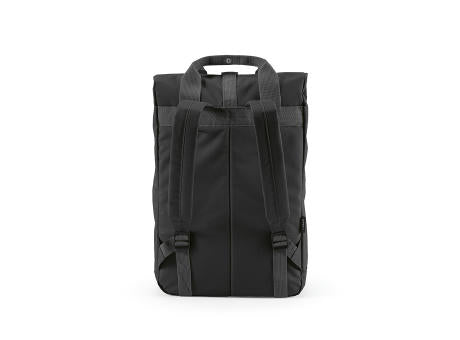 Warsaw 20L Rucksack aus rPET.Roll-Top- und Schnallenverschluss