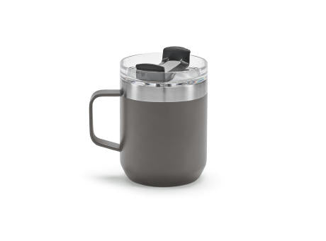 Shinano Tasse recy.Edelstahl, 440 ml. Doppelwandig mit drehbarem Deckel