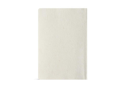 Austen A5 Notizbuch mit Hanfeinband. 196 Seiten aus 80gsm recy.Papier