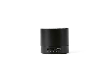 Gauss Lautsprecher aus rABS, 300 mAh. 1,5 Std Spielzeit. 3 W Leistung