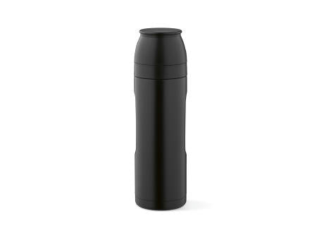 Loire Thermos aus recy.Edelstahl, 810 ml. Mit 2 Bechern und Karabiner