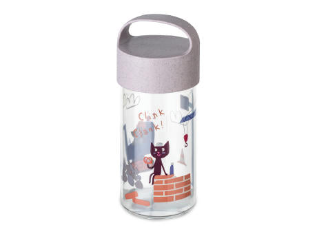 KOZIOL BUDDY SNACK 0,5 TRUCKS Snackpot / Trinkflasche 500ml