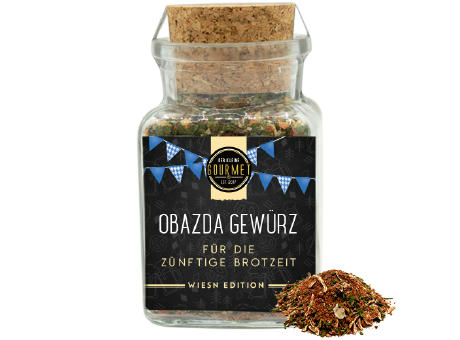 Obazda Gewürz Oktoberfest Edition Korkenglas