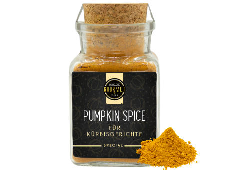 Kürbis Gewürz Korkenglas