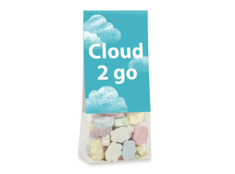 Naschbeutel Traubenzucker Wolken