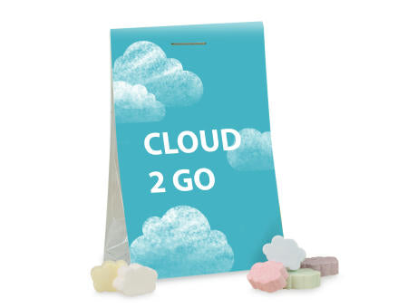 Naschtaschen Traubenzucker Wolken