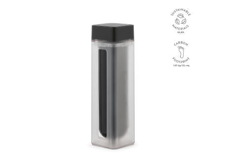 Lucen Trinkflasche aus rABS, 540 ml. Doppelspritzgussverfahren hergestellt