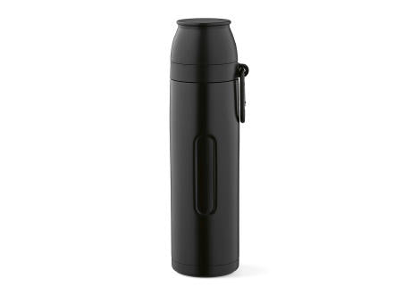 Flinders Thermos recy.Edelstahl, 1080 ml. Mit 2 Bechern und Karabiner