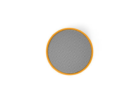 Gauss Lautsprecher aus rABS, 300 mAh. 1,5 Std Spielzeit. 3 W Leistung