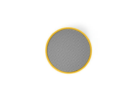 Gauss Lautsprecher aus rABS, 300 mAh. 1,5 Std Spielzeit. 3 W Leistung