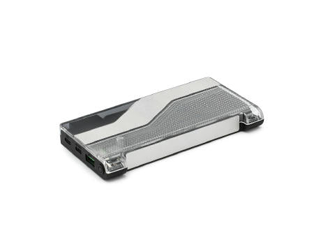 Voltix Powerbank aus rABS mit 10000 mAh. 18 W. LED-Anzeige