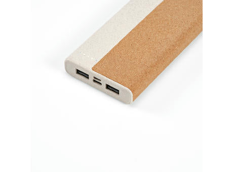 Archimedes Powerbank Batterie Kork 10 000 mAh