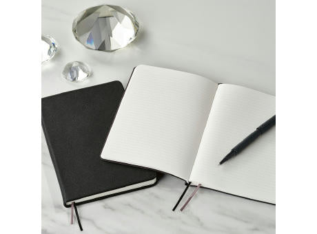 Wilde A5 Hardcover-Notizbuch aus rPU. 196 Seiten FSC®-Papier 80gsm