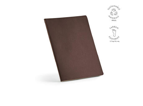 Bronte A4 Notizbuch.Softcover und Kartoneinband. FSC®-zertifiziertes Papier