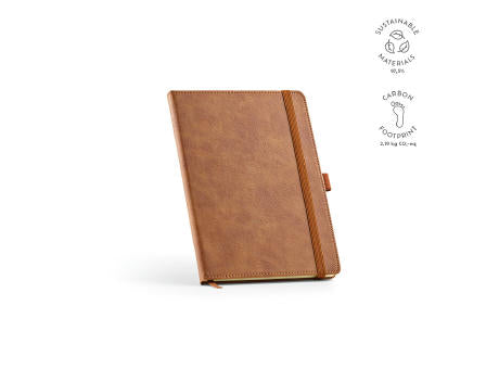 Howthorne A5 Notizbuch mit rPU-Einband. 196 Seiten FSC®-Papier 70 gsm