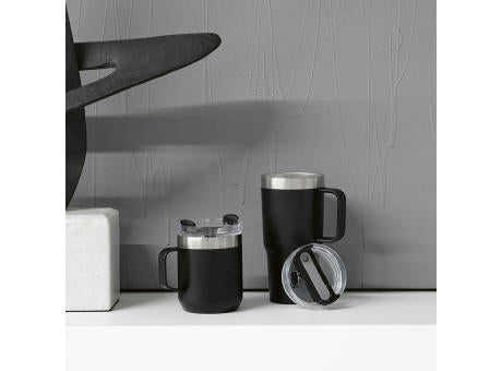 Neman Tasse recy.Edelstahl, 580 ml. Mit drehbarem Deckel