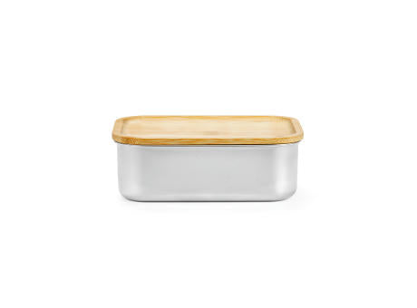 Warhol Lunchbox recy.Edelstahl, 740 ml, mit integriertem Besteck