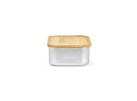 Warhol Lunchbox recy.Edelstahl, 740 ml, mit integriertem Besteck