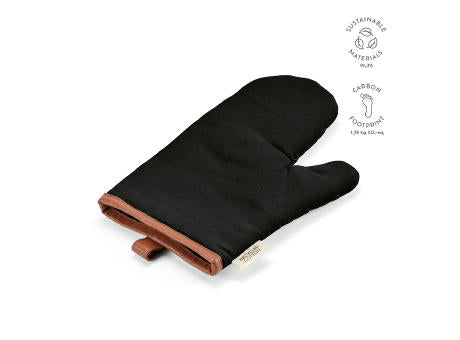 Basquiat Küchenhandschuh aus recy.Baumwolle 280g/m² mit rPU-Details