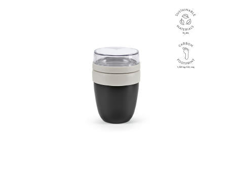 Rembrandt 800 Thermobehälter recy.Edelstahl, 760 ml. Mit 2 Fächern