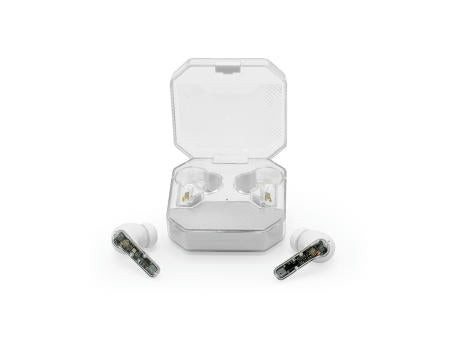 Ghostbuds Ohrhörer aus rABS, 400 mAh. 6 Stunden Wiedergabezeit