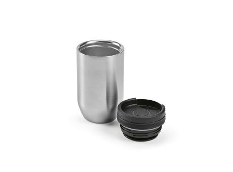 Okavango Reisbecher recy.Edelstahl, 430ml. Dopplewandig und Auslaufsicher