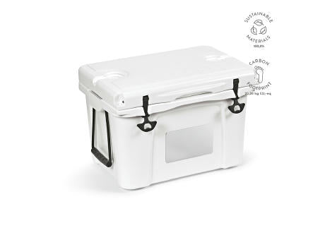 San Francisco 35L Kühlbox, rPET mit individualisierbarer Metallplatte