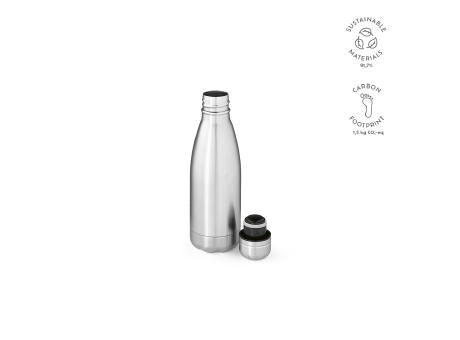 Mississippi 450P Trinkflasche recy.Edelstahl, 430 ml. Glänzend